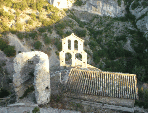 Rochecolombe, les ruines d’un village médiéval